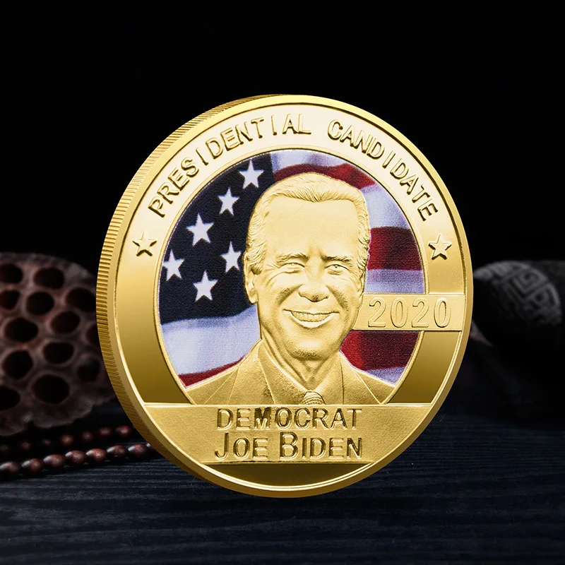 2020 U.S. President's Election Biden Gold Color Commemorative Coin Challenge Coin Gold Coins Collectibles #3
2020 U.S. President's Election Biden Gold Color Commemorative Coin Challenge Coin Gold Coins Collectibles #3