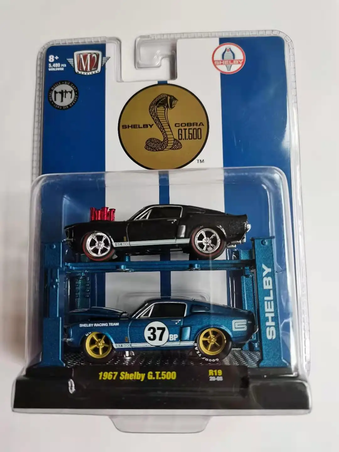 Машины M2 1/64 1967 Shelby GT500 R19 pocket Коллекционная модель автомобиля из сплава
Машины M2 1/64 1967 Shelby GT500 R19 pocket Коллекционная модель автомобиля из сплава