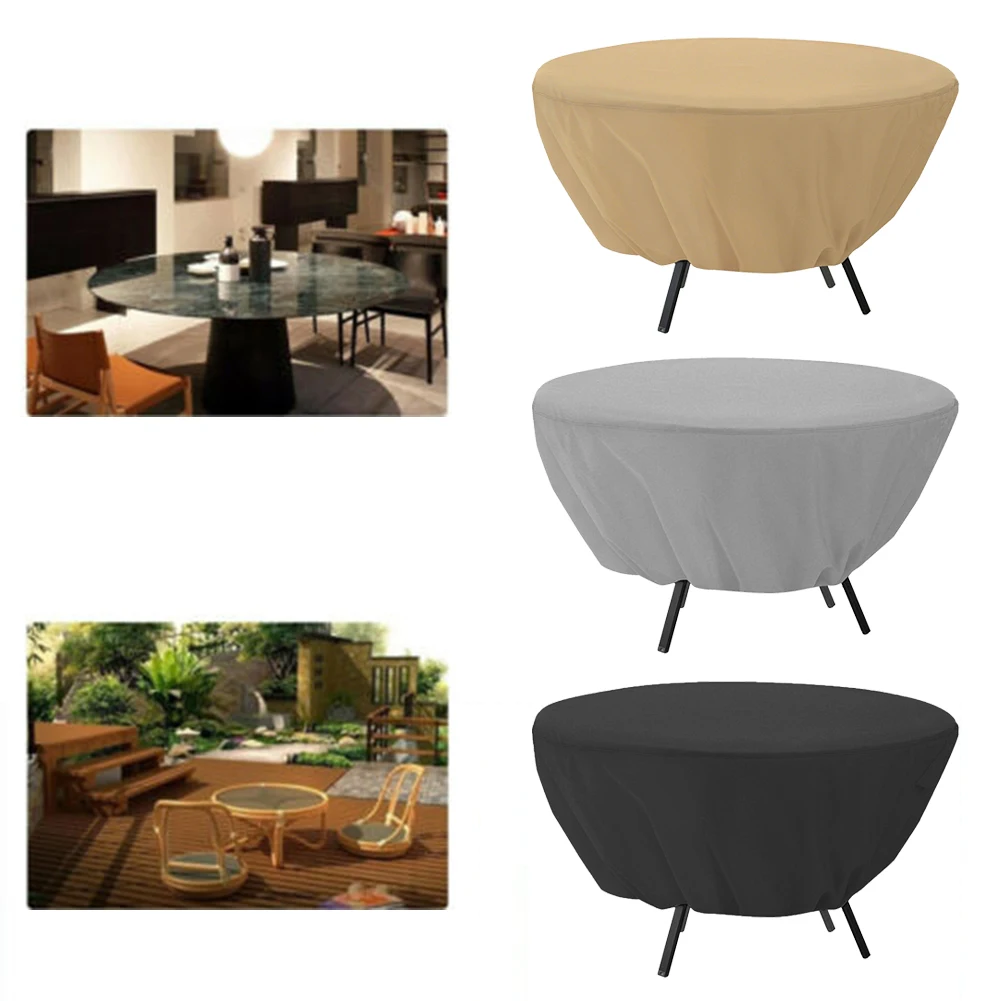 Outdoor Round Waterproof Sunscreen Table And Chair Garden Furniture Dust Cover For Outdoor Furniture, Chairs, Benches
Outdoor Round Waterproof Sunscreen Table And Chair Garden Furniture Dust Cover For Outdoor Furniture, Chairs, Benches