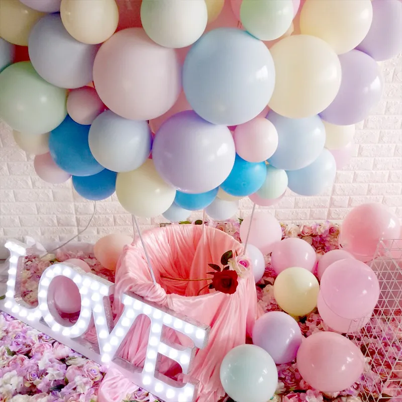 100 Candy Balloons Birthday Party Decoration Kids Accord Bow Balloon Wedding Supplies | Дом и сад
