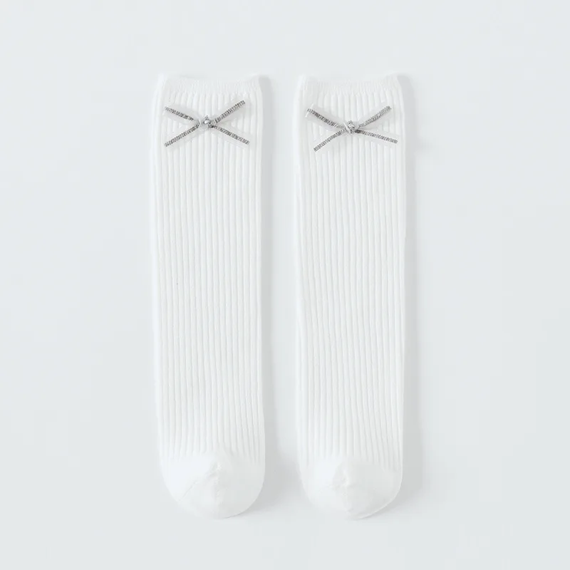 New Design Bowknot Girl Boy Pure Color Cotton Knee High Middle Tube Socks for Children
New Design Bowknot Girl Boy Pure Color Cotton Knee High Middle Tube Socks for Children