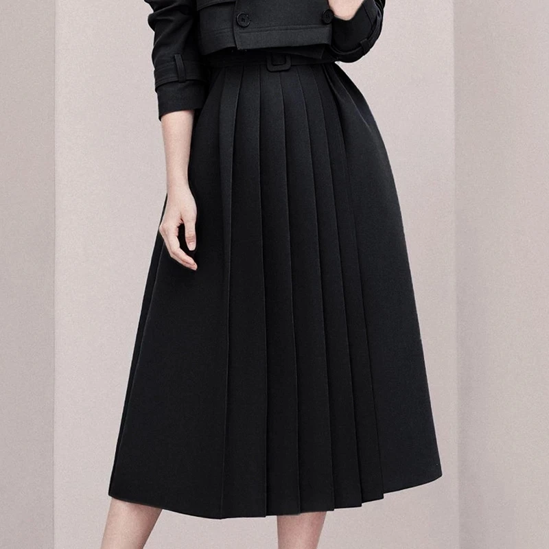 Korean Spring New Fashion Two Piece Set Women Crop Top Blazer Jacket Coat + Pleated Midi Skirt Suits Slim Women 2 Piece Set
Korean Spring New Fashion Two Piece Set Women Crop Top Blazer Jacket Coat + Pleated Midi Skirt Suits Slim Women 2 Piece Set