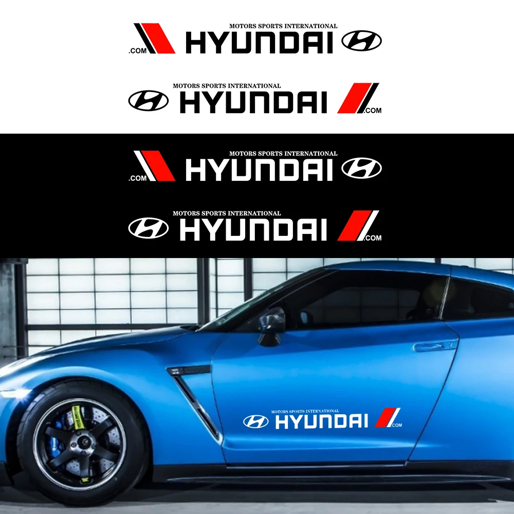 2Pcs Car Door Side Stickers Body Decals Car Logo Decal Styling for Hyundai Santa Fe Sonata Solaris Azera Creta Auto Accessories
2Pcs Car Door Side Stickers Body Decals Car Logo Decal Styling for Hyundai Santa Fe Sonata Solaris Azera Creta Auto Accessories