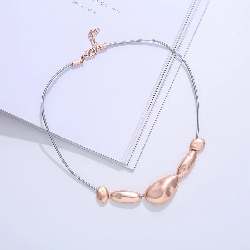 ELOYHI Women Necklace Geometric Top Quality Double Collar Leather Choker For Lady Punk Trendy Neckalce&Pendants Gift
ELOYHI Women Necklace Geometric Top Quality Double Collar Leather Choker For Lady Punk Trendy Neckalce&Pendants Gift