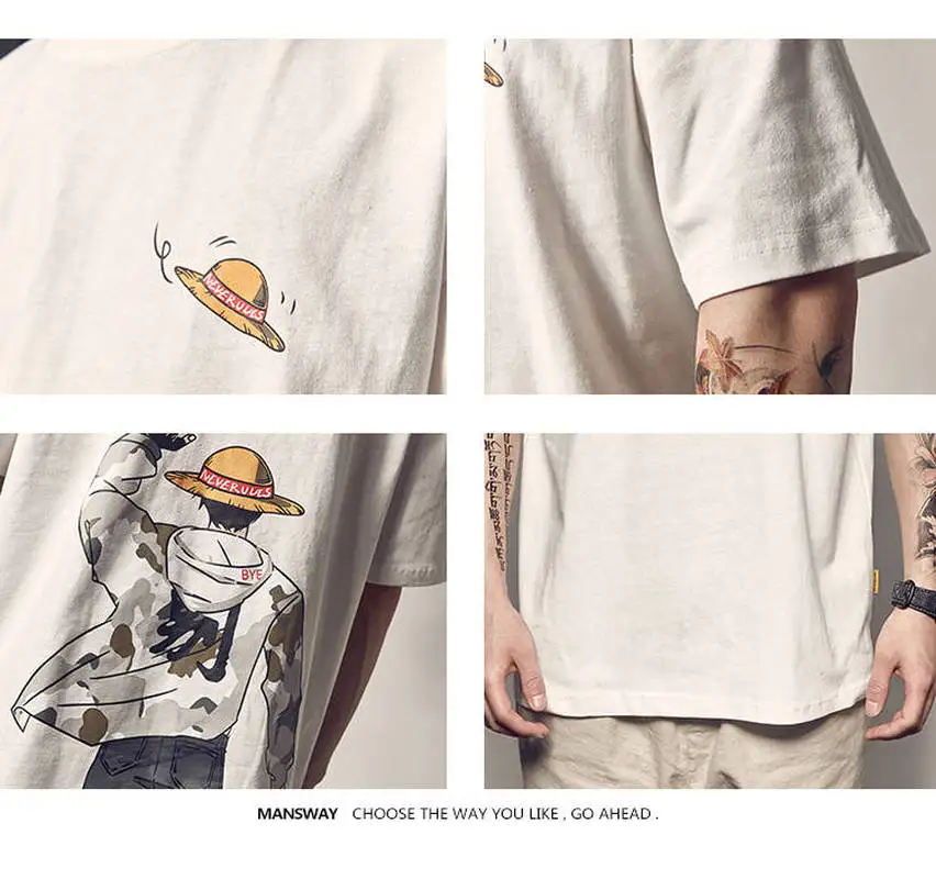 One Piece T-shirt boys clothes anime summer top tees Luffy T Shirt Funny Male Casual Tees Japanese Anime Cotton man Short Sleeve
One Piece T-shirt boys clothes anime summer top tees Luffy T Shirt Funny Male Casual Tees Japanese Anime Cotton man Short Sleeve