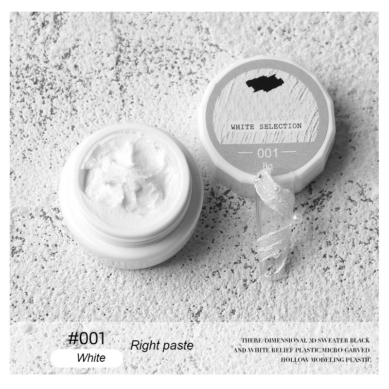 Hot Sale 6 Colors Nail Drawing Plaster Gel 3D Micro Three-dimensional Matte Sand Texture UV Gel Polish Nail Sculpture Varnish
Hot Sale 6 Colors Nail Drawing Plaster Gel 3D Micro Three-dimensional Matte Sand Texture UV Gel Polish Nail Sculpture Varnish