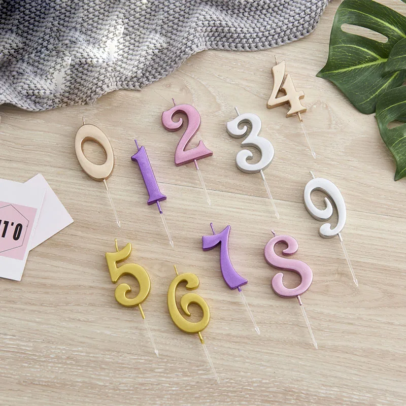 1Pcs Digital Cake Candles Metallic Birthday Candles for Birthday Wedding Party Cake Decoration Number 0-9 Kids Birthday Supplies
1Pcs Digital Cake Candles Metallic Birthday Candles for Birthday Wedding Party Cake Decoration Number 0-9 Kids Birthday Supplies