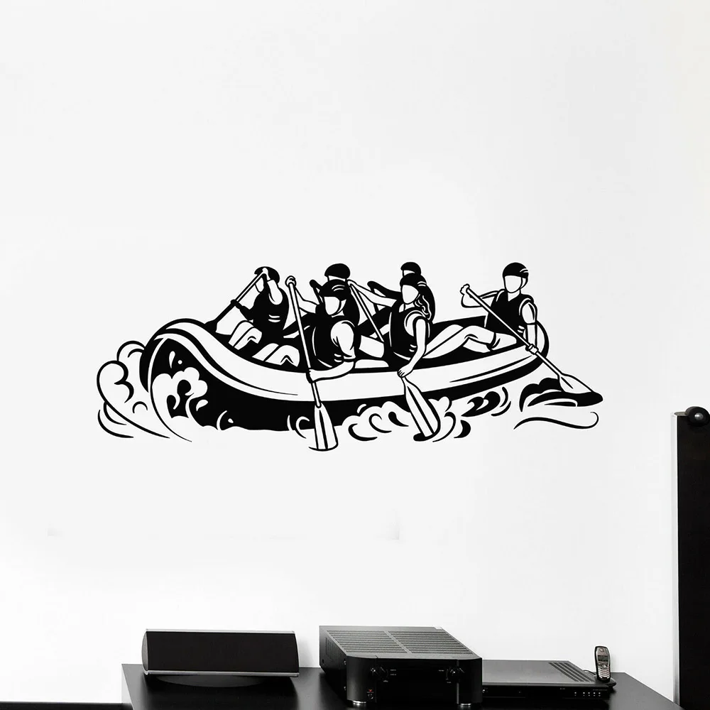 Extreme Rafting Vinyl Wall Decal Living Room Alloy Kayak Sports Rowing Wall Stickers Fitness Centre Classroom Decoration W082
Extreme Rafting Vinyl Wall Decal Living Room Alloy Kayak Sports Rowing Wall Stickers Fitness Centre Classroom Decoration W082