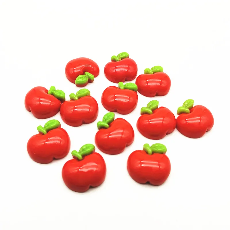20pcs 16x15mm Resin Red Fruit Apple Shaped Flatbacks DIY Crafts Cabochon Decorations Scrapbook Cardmaking Embellishments Jewelry
20pcs 16x15mm Resin Red Fruit Apple Shaped Flatbacks DIY Crafts Cabochon Decorations Scrapbook Cardmaking Embellishments Jewelry