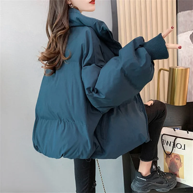 Autumn Winter Stand-up Collar Cotton-padded Jacket Women's Clothing Winter Coat 2022 NEW Korean Girls Parkas Outerwear D720 
Autumn Winter Stand-up Collar Cotton-padded Jacket Women's Clothing Winter Coat 2022 NEW Korean Girls Parkas Outerwear D720