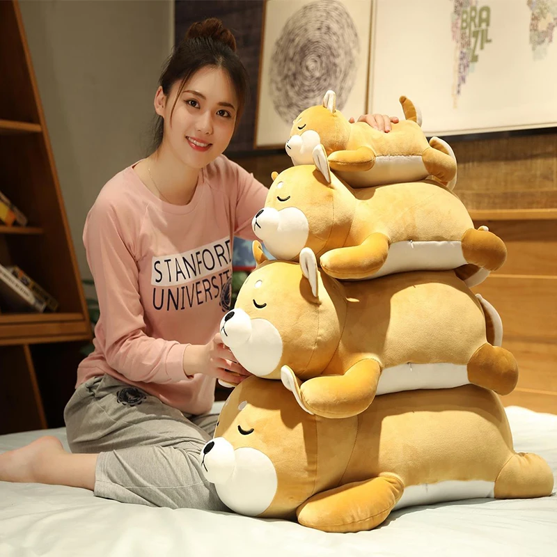 New Huge 35-75CM Cute Corgi & Shiba Inu Dog Plush Toys Kawaii Lying Husky Pillow Stuffed Soft Animal Dolls Children Baby Gift
New Huge 35-75CM Cute Corgi & Shiba Inu Dog Plush Toys Kawaii Lying Husky Pillow Stuffed Soft Animal Dolls Children Baby Gift