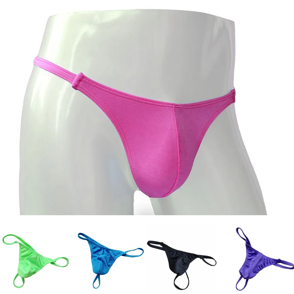 Men's g-strings Sexy Bulge Pouch Low-waist Bikini Lingerie Underwear solid color Thong Brief male Underpants
Men's g-strings Sexy Bulge Pouch Low-waist Bikini Lingerie Underwear solid color Thong Brief male Underpants