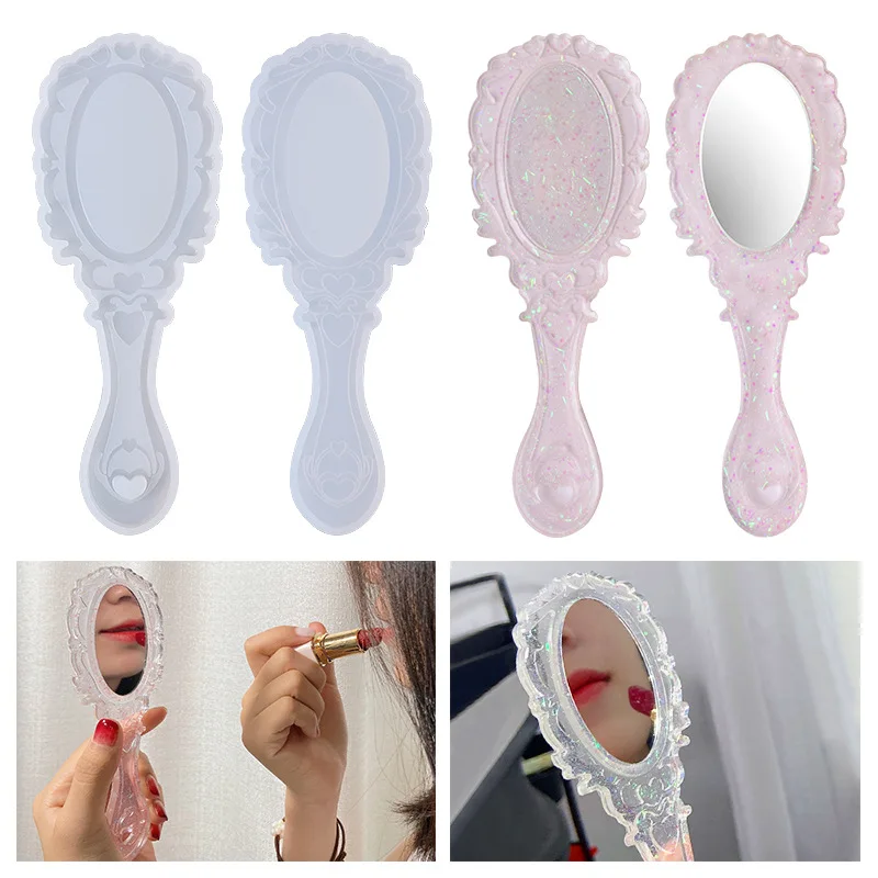 1pcs Comb Resin Molds Hair Comb Translucent Silicone Epoxy Resin Casting Mold Handheld Mirror Kit for DIY Jewelry Art Making
1pcs Comb Resin Molds Hair Comb Translucent Silicone Epoxy Resin Casting Mold Handheld Mirror Kit for DIY Jewelry Art Making