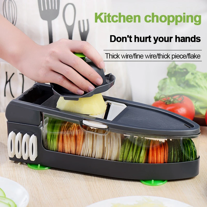 6in1 Multifunctional Vegetable Cutter Potato Garlic Onion Chopper Vegetable Fruit Slicer Peeler Cheese Grater Kitchen Tools
6in1 Multifunctional Vegetable Cutter Potato Garlic Onion Chopper Vegetable Fruit Slicer Peeler Cheese Grater Kitchen Tools