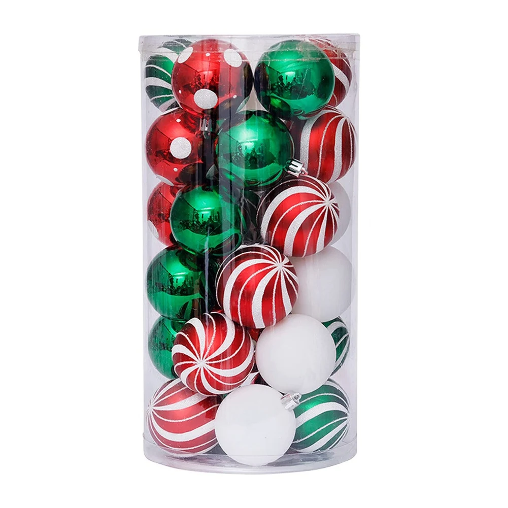 Classic Christmas Ball Ornaments Exquisite Indoor New Year Xmas Tree Decor Home Christmas Tree Hanging Ball Decorations
Classic Christmas Ball Ornaments Exquisite Indoor New Year Xmas Tree Decor Home Christmas Tree Hanging Ball Decorations