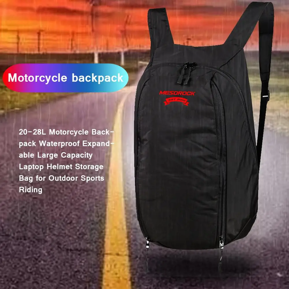 20-28L Motorcycle Backpack Waterproof Expandable Large Capacity Laptop Helmet Storage Bag For Outdoor Sports Riding Dropship
20-28L Motorcycle Backpack Waterproof Expandable Large Capacity Laptop Helmet Storage Bag For Outdoor Sports Riding Dropship