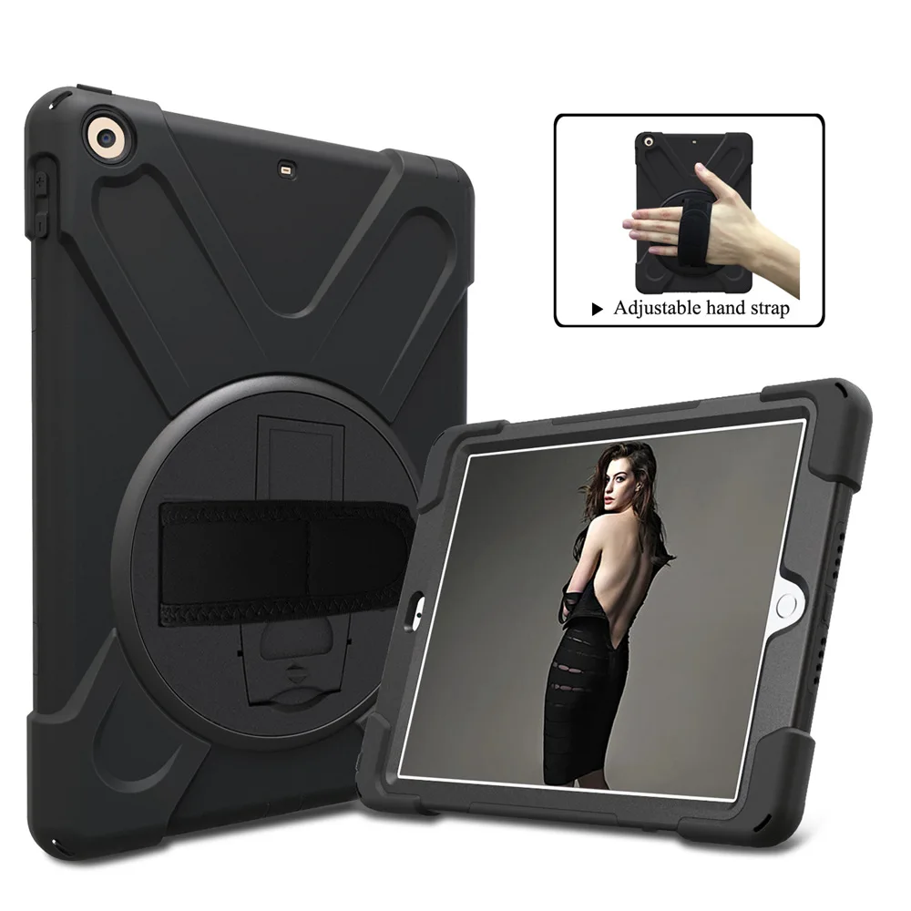Чехол повышенной прочности для iPad 9,7, 5th, 6th, чехол-карандаш, Броня с вращением на 360 градусов, ремешок на руку, силиконовый чехол из ПВХ для iPad 9,...
Чехол повышенной прочности для iPad 9,7, 5th, 6th, чехол-карандаш, Броня с вращением на 360 градусов, ремешок на руку, силиконовый чехол из ПВХ для iPad 9,...