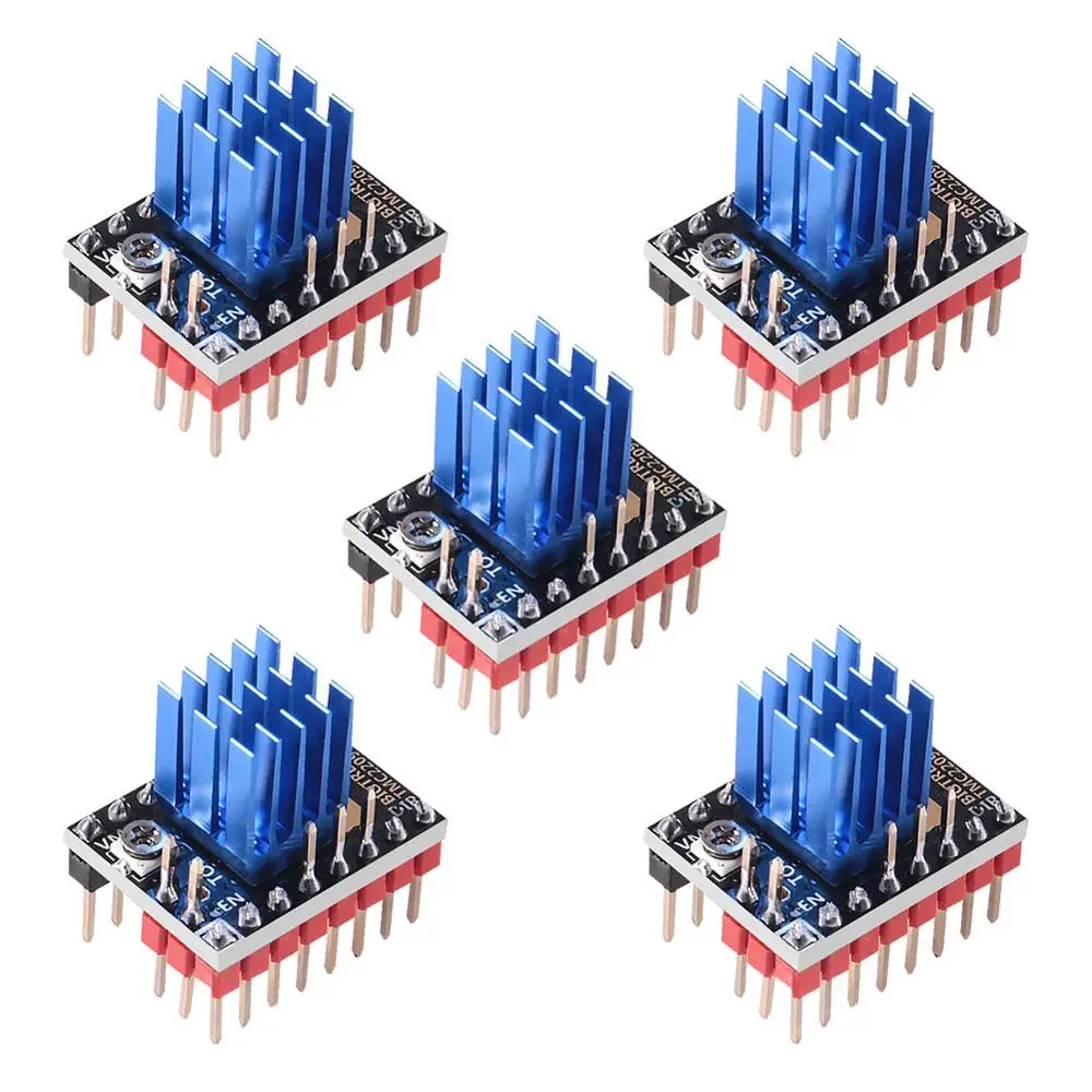 Driver Stepper Motor TMC2209 V1.2 TMC2208 UART 2.8A 3D Printer Parts TMC2130 TMC5160 For SKR V1.3 V1. 4 mini E3
Driver Stepper Motor TMC2209 V1.2 TMC2208 UART 2.8A 3D Printer Parts TMC2130 TMC5160 For SKR V1.3 V1. 4 mini E3