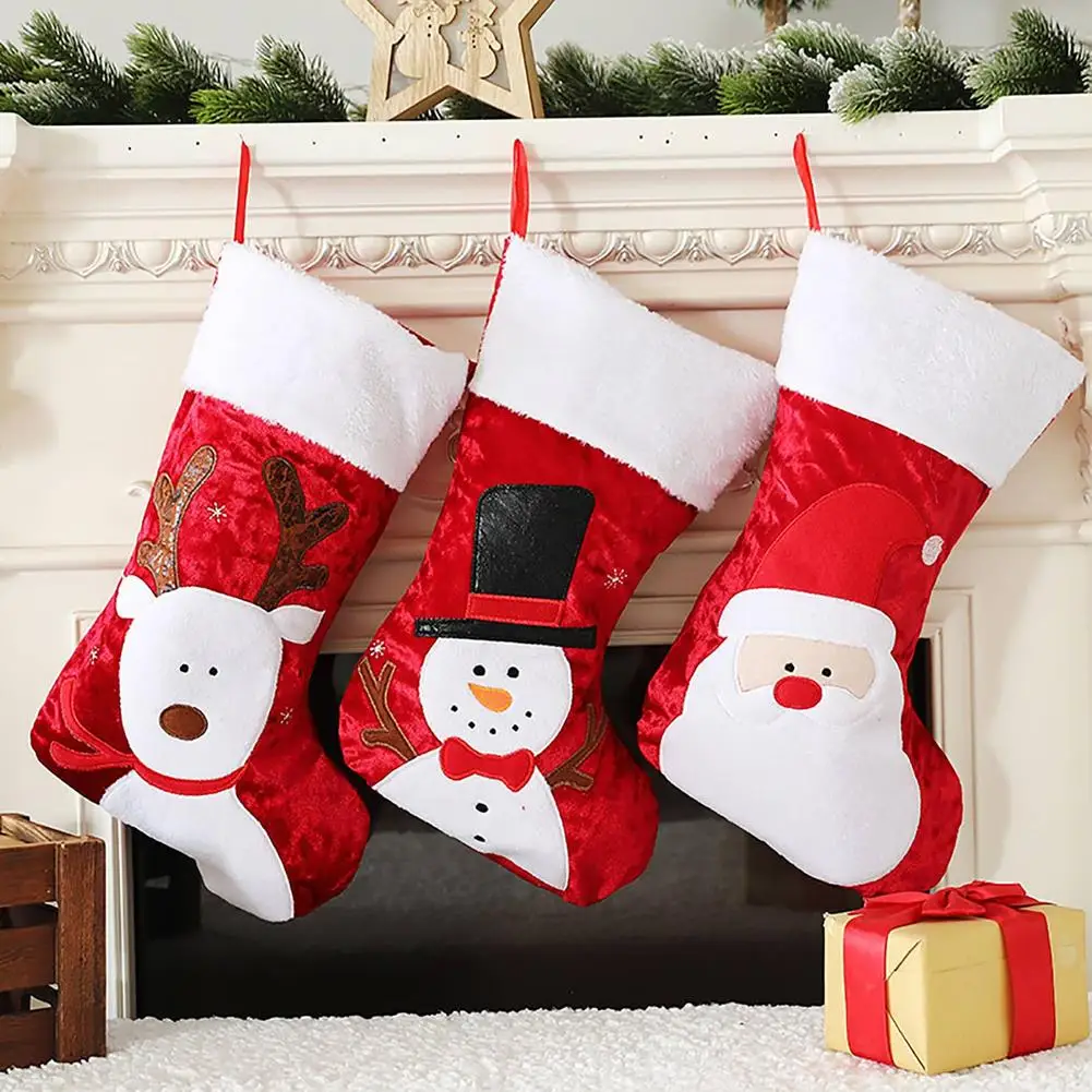 Christmas Stockings Santa Candy Bag Xmas Ornaments for Home Christmas Pendant Christmas Tree Decorations Kids Gift Socks
Christmas Stockings Santa Candy Bag Xmas Ornaments for Home Christmas Pendant Christmas Tree Decorations Kids Gift Socks
