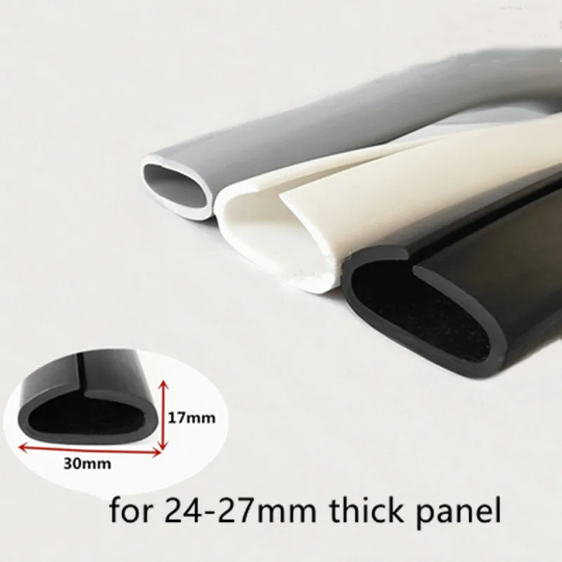 Rubber U Sealing Strip 17x30mm 24 - 27mm thick Glass Metal Car Wood Panel Board Round Edge Encloser Shield Gray White Black
Rubber U Sealing Strip 17x30mm 24 - 27mm thick Glass Metal Car Wood Panel Board Round Edge Encloser Shield Gray White Black
