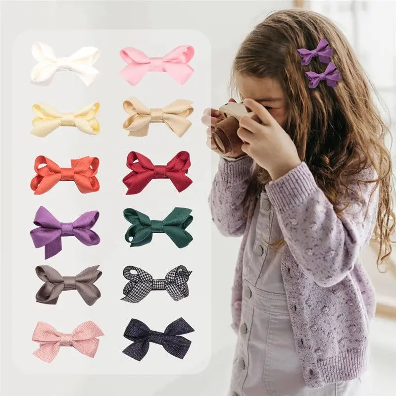 Kids Sides Accessories Alligator Clips Girls Ribbon 13 Colors Handmade Bow Hair Clip
Kids Sides Accessories Alligator Clips Girls Ribbon 13 Colors Handmade Bow Hair Clip