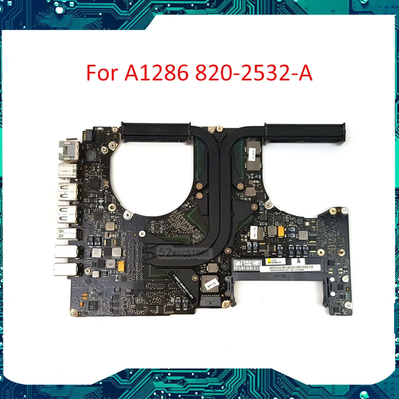 Материнская плата 661 5089 для Macbook Pro Unibody A1286 ранняя 2009 T9550 2 66 ГГц 820 2532 A материнская