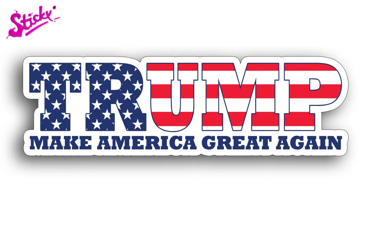 STICKY Donald Trump Make America Great Again Bumper Sticker Decal Car Truck Window Flag Car Stickers And Decals
STICKY Donald Trump Make America Great Again Bumper Sticker Decal Car Truck Window Flag Car Stickers And Decals