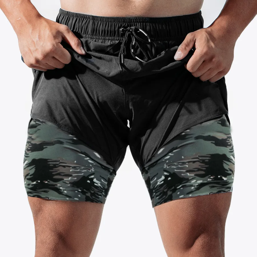 2021 summer Fitness Training Shorts men's 2-in-1 double layer fast drying sports shorts fitness jogging shorts men's sports shor
2021 summer Fitness Training Shorts men's 2-in-1 double layer fast drying sports shorts fitness jogging shorts men's sports shor