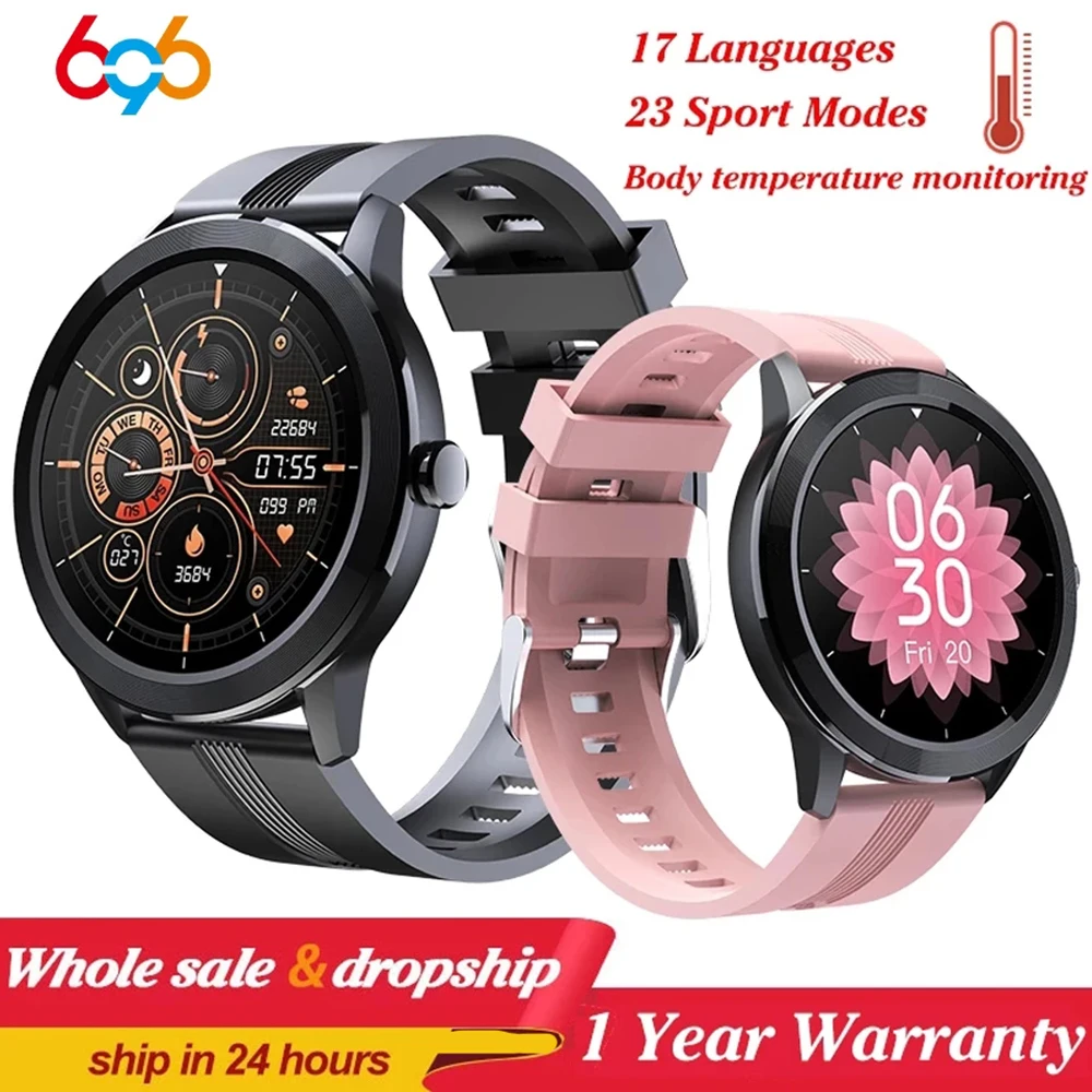 Thermometer Sports Smartwatch Body Temperature Monitor Smart Watch QS29 Heart Rate Blood Pressure Waterproof For Huawei Phone
Thermometer Sports Smartwatch Body Temperature Monitor Smart Watch QS29 Heart Rate Blood Pressure Waterproof For Huawei Phone
