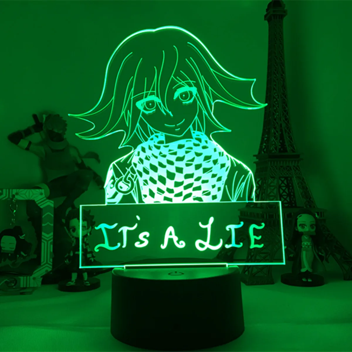 3D Lamp Anime Danganronpa Kokichi Oma Led Night Light Lamp for Room Decor Gift for Kids Child Acrylic Night Light
3D Lamp Anime Danganronpa Kokichi Oma Led Night Light Lamp for Room Decor Gift for Kids Child Acrylic Night Light