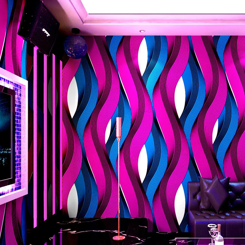 Ktv wallpaper karaoke bars flash wall covering 3d stereoscopic reflective special bar personalized creative corridor background
Ktv wallpaper karaoke bars flash wall covering 3d stereoscopic reflective special bar personalized creative corridor background