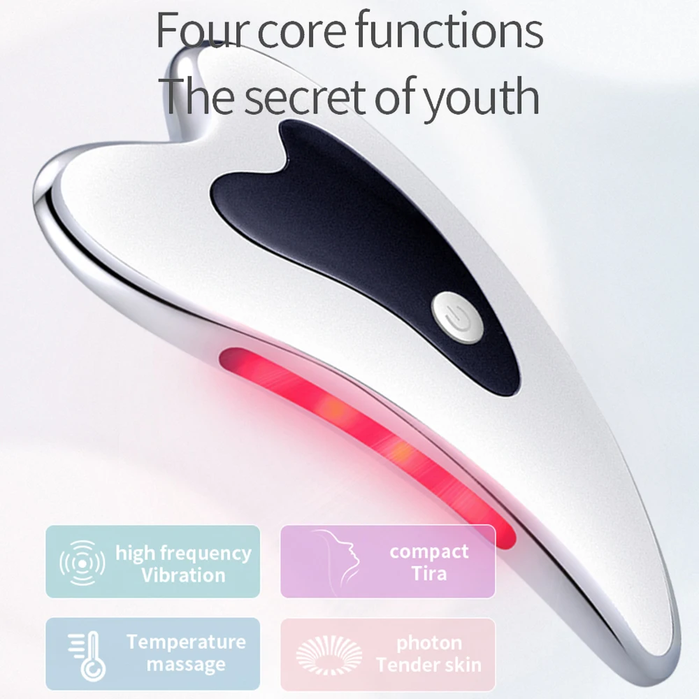Dolphin Electric Gua Sha Board LCD Display Face Massager Microcurrent Facial Anti-wrinkle Lift Beauty Instrument Skin Care Tool
Dolphin Electric Gua Sha Board LCD Display Face Massager Microcurrent Facial Anti-wrinkle Lift Beauty Instrument Skin Care Tool