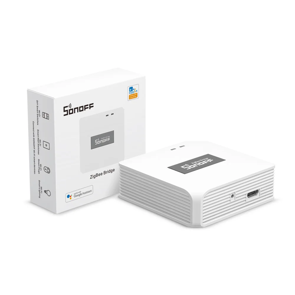 SONOFF ZBBridge Smart Bridge Zigbee3.0 APP Wireless Remote Controller Smart Home for Plug Switch Sensor Alexa Google Home
SONOFF ZBBridge Smart Bridge Zigbee3.0 APP Wireless Remote Controller Smart Home for Plug Switch Sensor Alexa Google Home