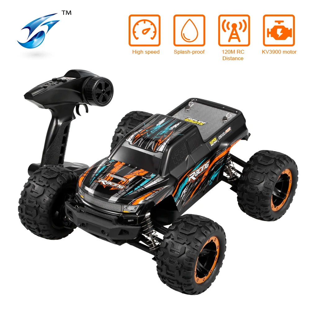 Linxtech 16889 1/16 45км/ч гонки RC бесщеточный автомобильный двигатель 4WD большая нога