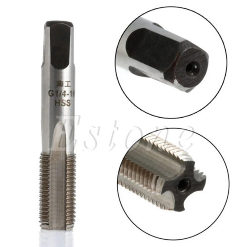 HSS 55 градусов 4 флейты G1/4-19 BSP 55 градусов Труба 1/4 ''резьбы крана Plug новый
HSS 55 градусов 4 флейты G1/4-19 BSP 55 градусов Труба 1/4 ''резьбы крана Plug новый