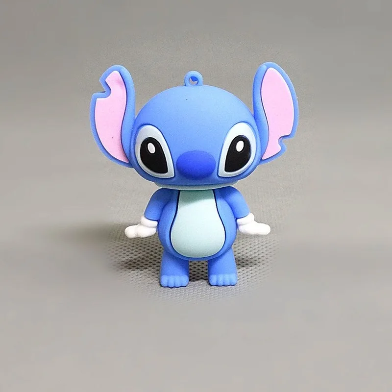 Disney Dolls Mickey Minnie Donald Duck Stitch Winne Pooh Pig Jumping Tiger Silicone PVC Figurine Toys Model Ornaments | Игрушки и хобби