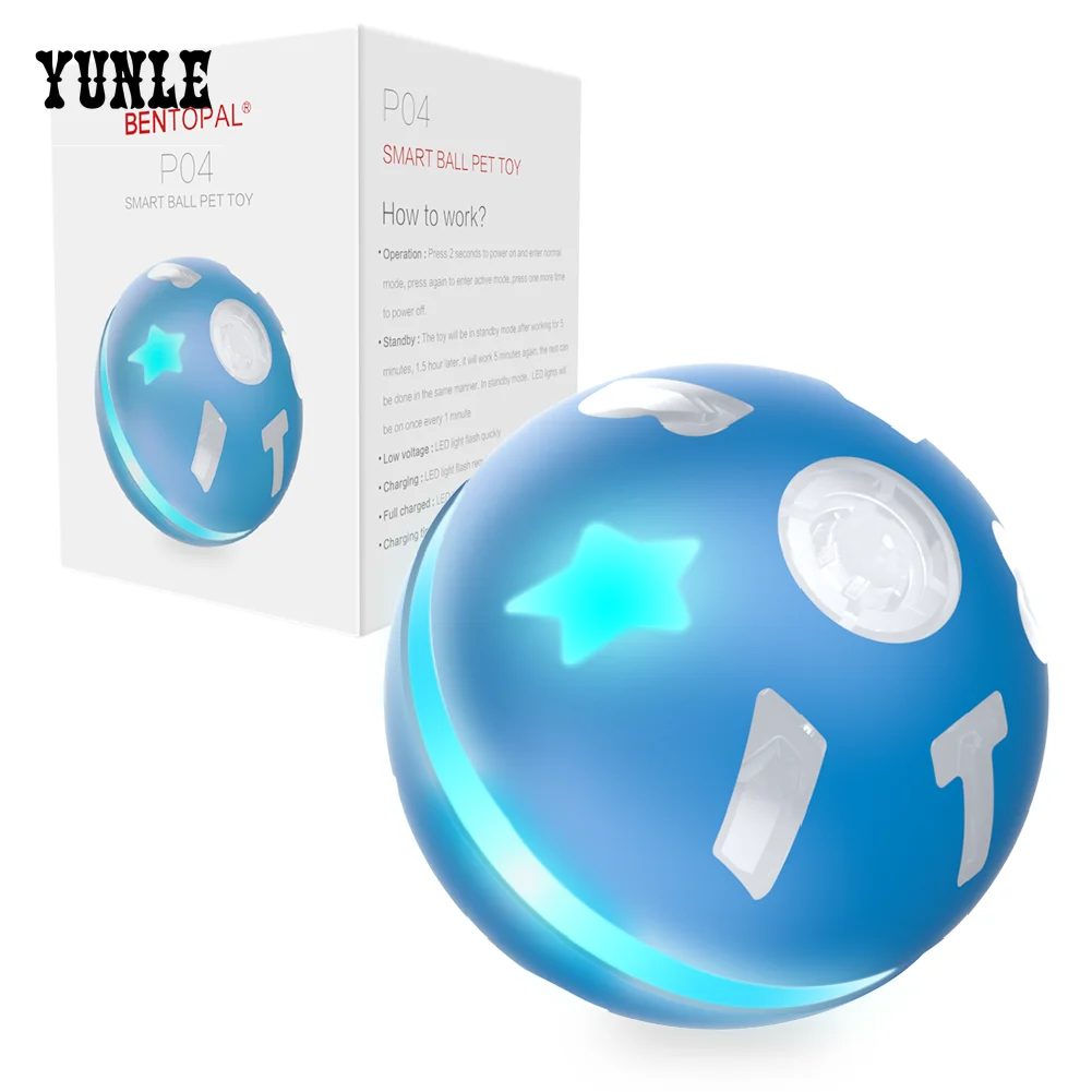 Smart Interactive Dog Toys Colorful LED Self Rotating Dog Ball With Feather Toys USB Rechargeable for Puppy Cats Pets 
Smart Interactive Dog Toys Colorful LED Self Rotating Dog Ball With Feather Toys USB Rechargeable for Puppy Cats Pets