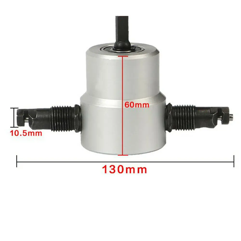 Double Head Sheet Metal Nibbler Saw Cutter Cutting Tool Power Drill Attachment For Main Metal Plate Cutting Tool
Double Head Sheet Metal Nibbler Saw Cutter Cutting Tool Power Drill Attachment For Main Metal Plate Cutting Tool