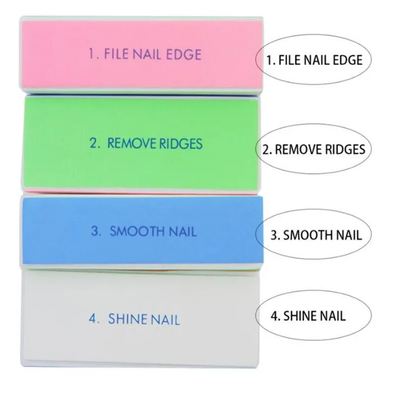 Nail Art Buffer Files Pedicure Manicure 4 Sides Sponge Polishing Sanding Buffing Tools With Gel Remove Edge Nail Art Tool D041
Nail Art Buffer Files Pedicure Manicure 4 Sides Sponge Polishing Sanding Buffing Tools With Gel Remove Edge Nail Art Tool D041