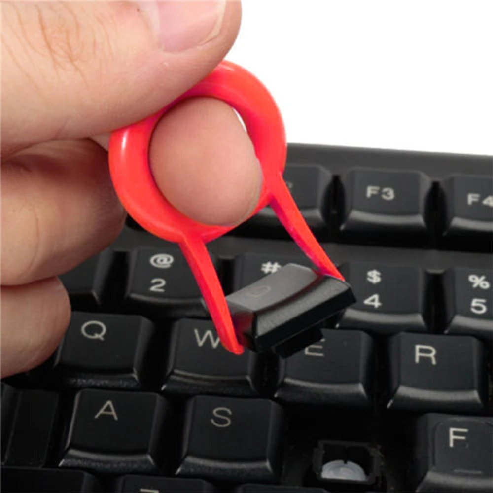 Фото Клавиатура KeyCap Съемник из нержавеющей стали инструмент для удаления клавиатуры