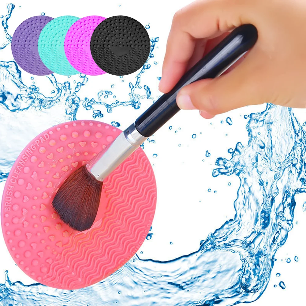 Silicone Makeup Brush Cleaner Foundation Makeup Brush Scrubber Board Pad Make Up Washing Brush Gel Cleaning Mat Hand Tool
Silicone Makeup Brush Cleaner Foundation Makeup Brush Scrubber Board Pad Make Up Washing Brush Gel Cleaning Mat Hand Tool