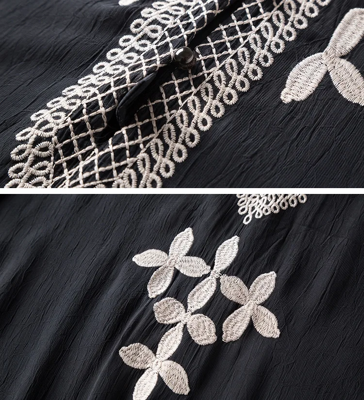 Plus size women's summer 2021 new Harajuku style oversized casual dress embroidery round neck thin A-line dresses loose
Plus size women's summer 2021 new Harajuku style oversized casual dress embroidery round neck thin A-line dresses loose