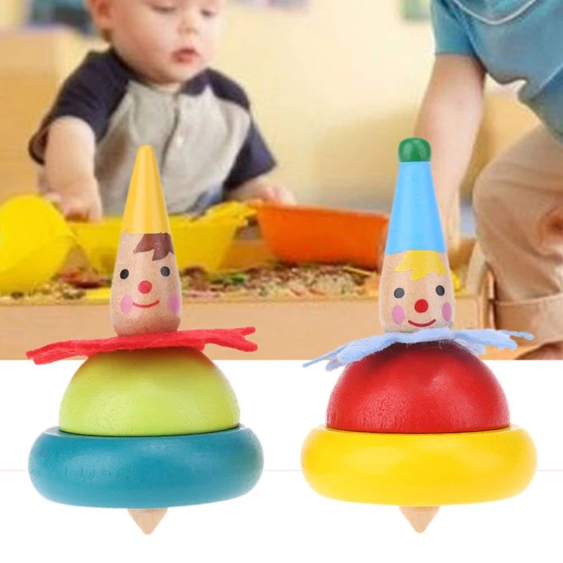 Wooden Toy Colorful Baby Rotary Gyro Tumbler Educational Toy 2Pcs New Kids Toys Perfect Gift For Kids Over 3 Years
Wooden Toy Colorful Baby Rotary Gyro Tumbler Educational Toy 2Pcs New Kids Toys Perfect Gift For Kids Over 3 Years