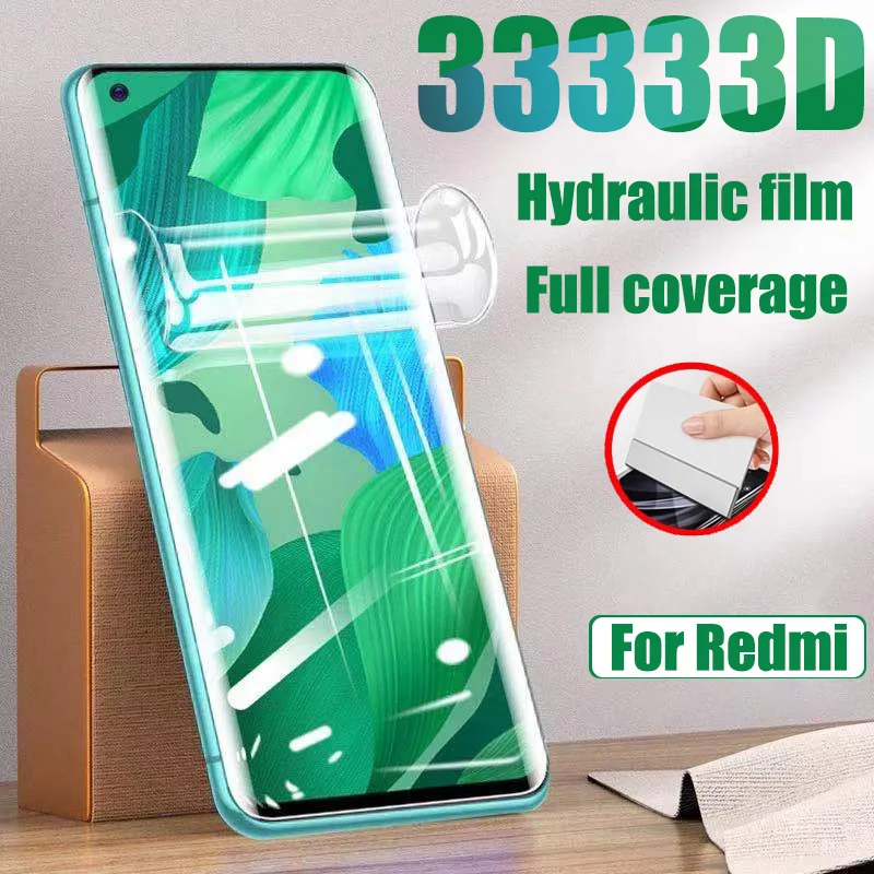 3Pcs Hydrogel Film For Xiaomi Redmi Note 10 9 8 7 6 9T 9S Pro Max Screen Protector Redmi K40 K30 K20 S Ultra Full coverage
3Pcs Hydrogel Film For Xiaomi Redmi Note 10 9 8 7 6 9T 9S Pro Max Screen Protector Redmi K40 K30 K20 S Ultra Full coverage