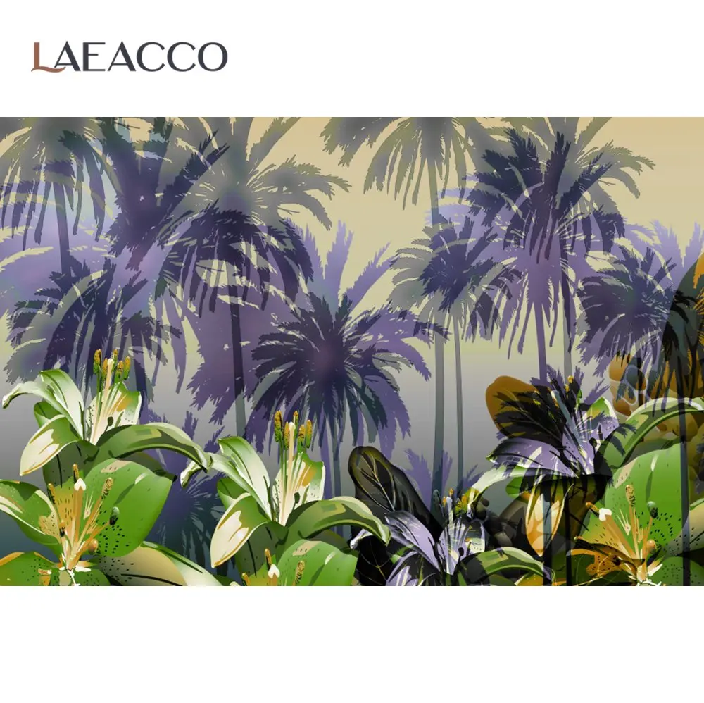 Laeacco Green Tropical Palms Tree Summer Shrub Flowers Watercolor Scenic Photographic Background Photo Backdrop Photo Studio
Laeacco Green Tropical Palms Tree Summer Shrub Flowers Watercolor Scenic Photographic Background Photo Backdrop Photo Studio