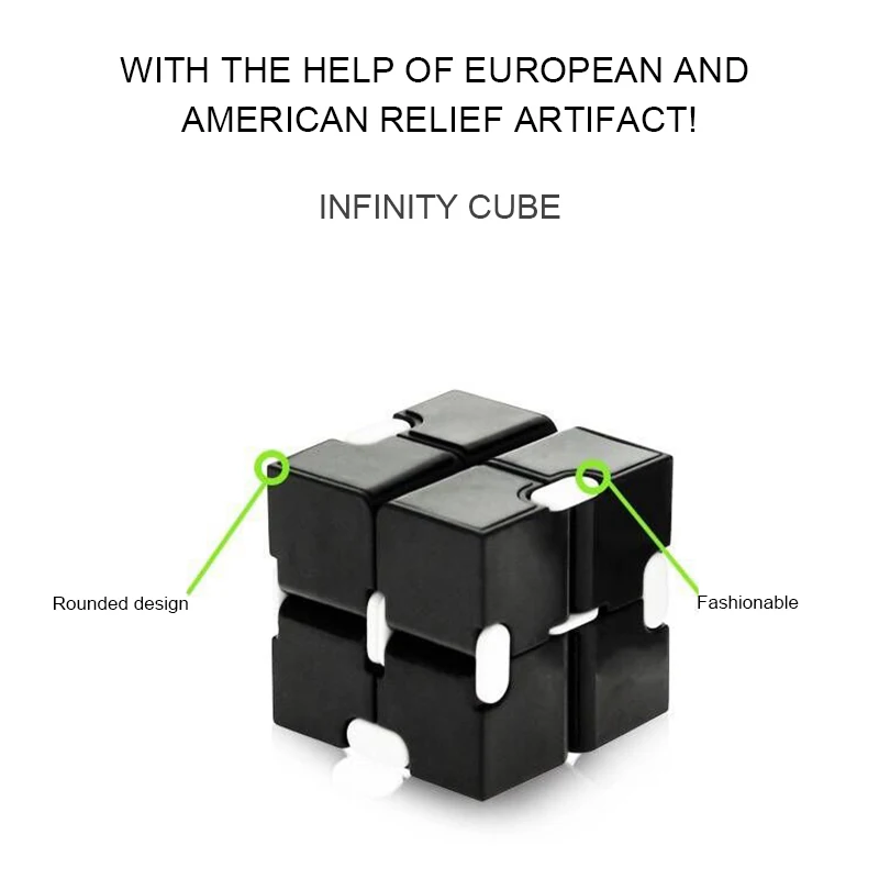 New Infinite Magic Cube Fashion Colourful Kids Decompression Toys Office Flip Cubic Puzzle Kid'S Early Education Toys Magic Cube
New Infinite Magic Cube Fashion Colourful Kids Decompression Toys Office Flip Cubic Puzzle Kid'S Early Education Toys Magic Cube