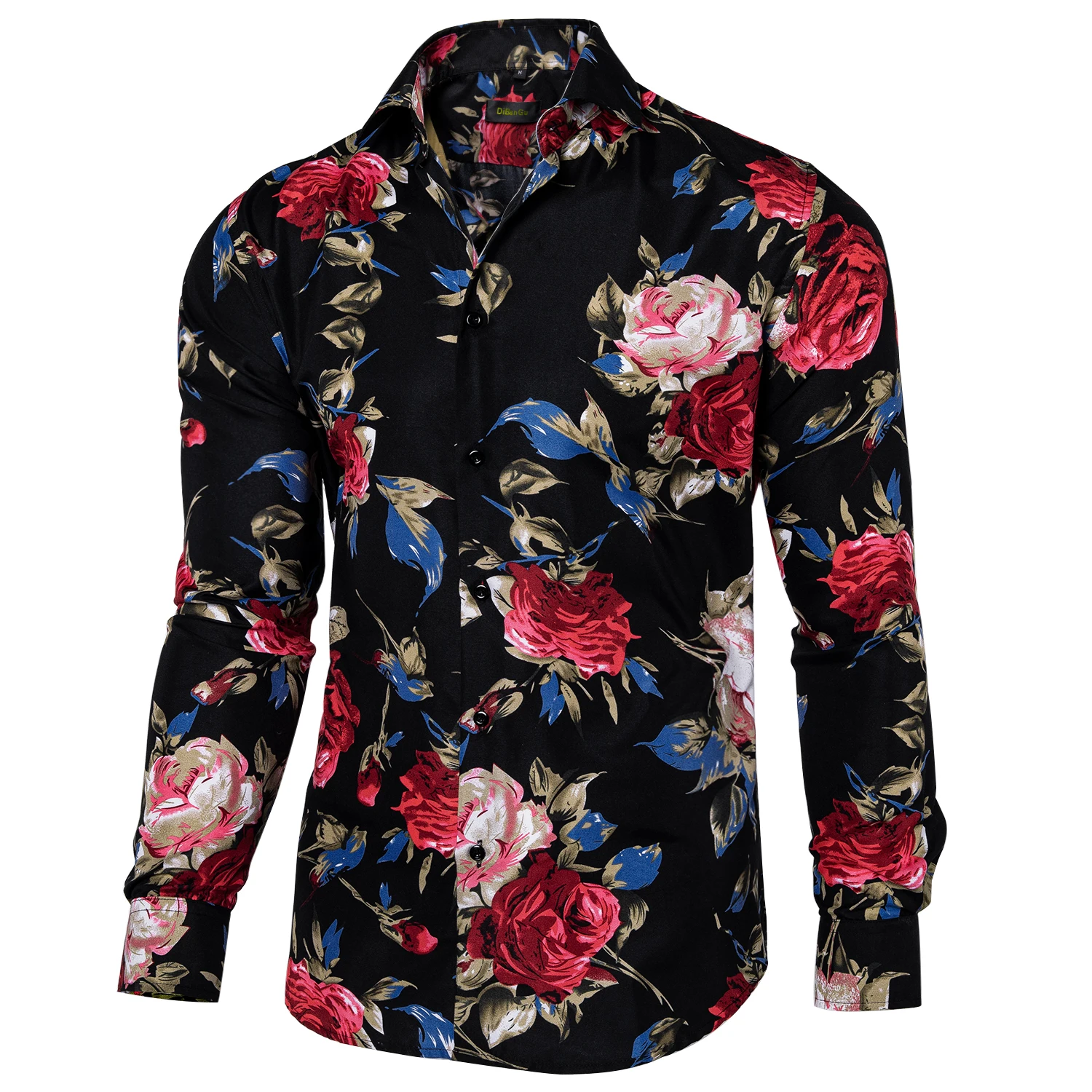 Long Sleeve Black Printed Shirts For Men Fashion Hawaiian Casual Button Up Shirts Man Thin Breathable Slim Fit Homme Tops
Long Sleeve Black Printed Shirts For Men Fashion Hawaiian Casual Button Up Shirts Man Thin Breathable Slim Fit Homme Tops
