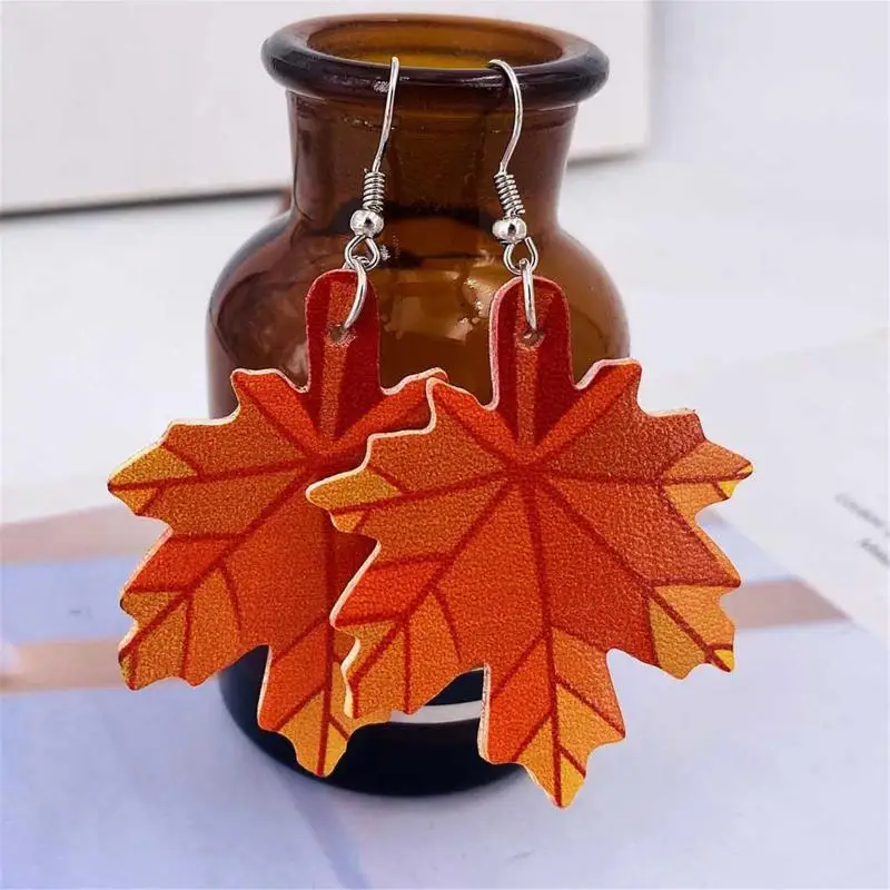 12Pcs Leather Earrings Pumpkin Maple Leaf Water Drop Shape Earrings for Women Thanksgiving Holiday Autumn Dangle Earring Set
12Pcs Leather Earrings Pumpkin Maple Leaf Water Drop Shape Earrings for Women Thanksgiving Holiday Autumn Dangle Earring Set
