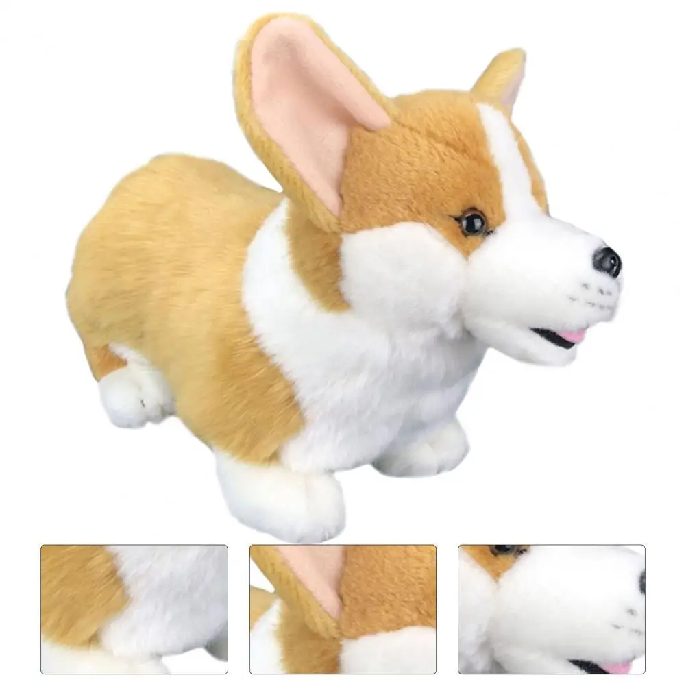 Плюшевая кукла, изысканная полипропиленовая хлопковая имитация Corgi Набивная игрушка собака для детей, мягкая кукла, кукла-животное
Плюшевая кукла, изысканная полипропиленовая хлопковая имитация Corgi Набивная игрушка собака для детей, мягкая кукла, кукла-животное