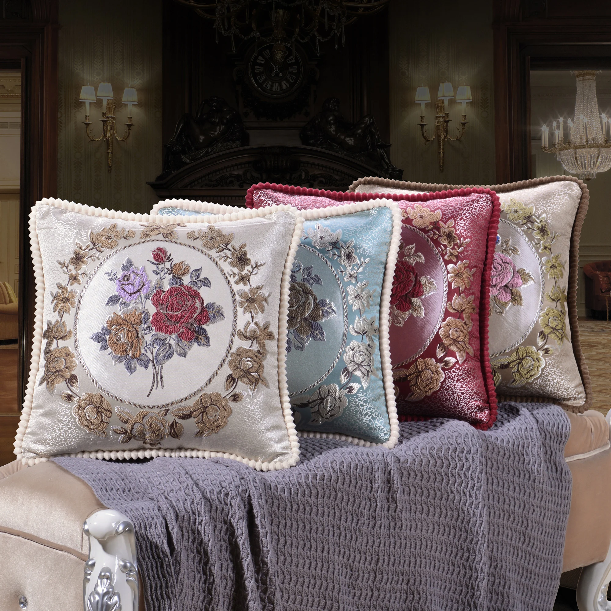 Embroidery House Decoration Flowers Cushion Cover for Pillow Pillowcase Decoration for Home New Year's Covers Nordic Home Decor
Embroidery House Decoration Flowers Cushion Cover for Pillow Pillowcase Decoration for Home New Year's Covers Nordic Home Decor